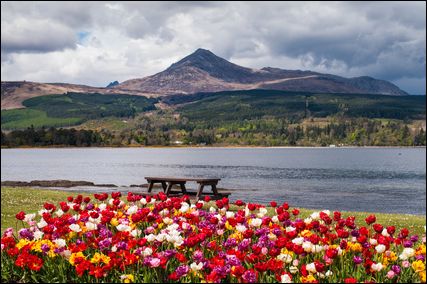 Brodick bay, Arran, Scotland