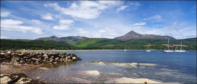 Brodick Bay & Goatfell, Arran, Scotland