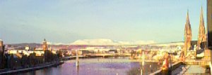 Inverness bridge winter photo