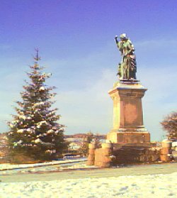 Inverness castle winter photo