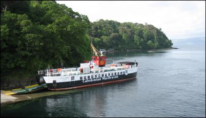 Kilchoan ferry at Tobermory