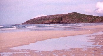 Photo of Traigh Eais from Dun Scurrival