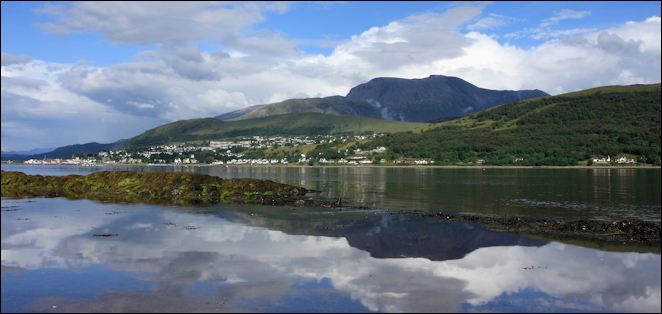 Fort William & Ben Nevis on Loch Linnhe