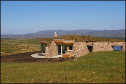 Coillabus eco dwellings on Islay