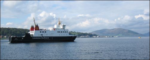 ferry at Rothesay, Bute