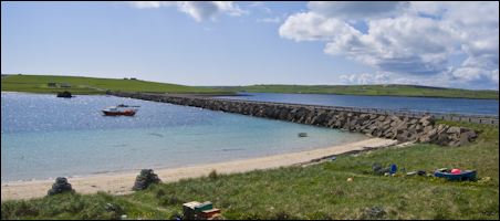 Churchill Barriers, Orkney, Scotland