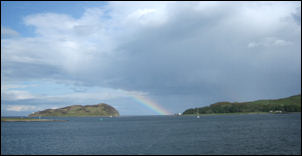 Davaar Island from Campbeltown