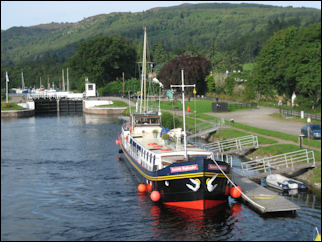 Caledonian Canal, near Loch Ness