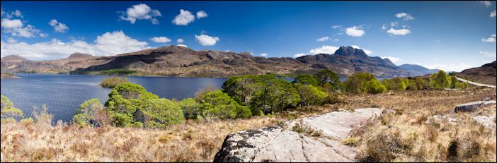 Slioch and Loch Maree, Ross-shire