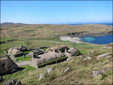 Gearrannan black houses, Isle of Lewis