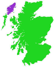 Western Isles map