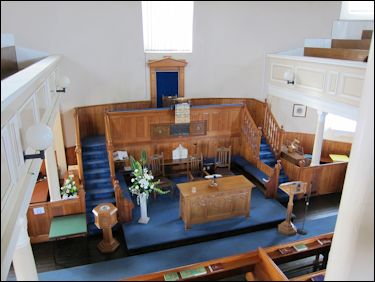 Interior of the Round Church, Bowmore, Islay