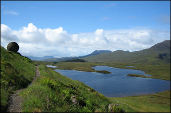 View from Knockan Crag