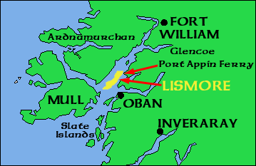 Lismore map