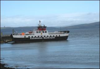 Lochranza ferry