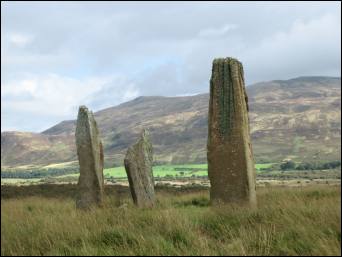 Machrie Moor standing stones