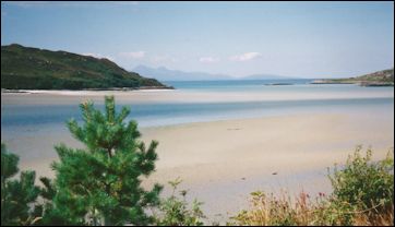 Morar, Silver Sands beach