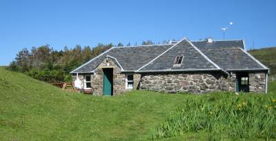 Isle of Muck craft shop and restaurant