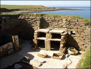 house at Skara Brae