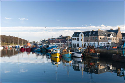 Stornoway harbour, Isle of Lewis, Scotland